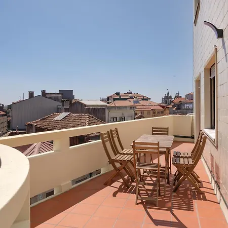 Apartment Poveiros Terrace - 3br Downtown With Ac *