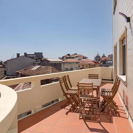Apartament Poveiros Terrace - 3br Downtown With Ac *