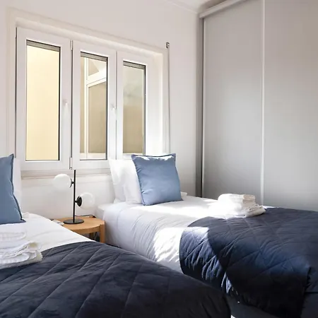 Апартаменты Poveiros Terrace - 3br Downtown With Ac Порту