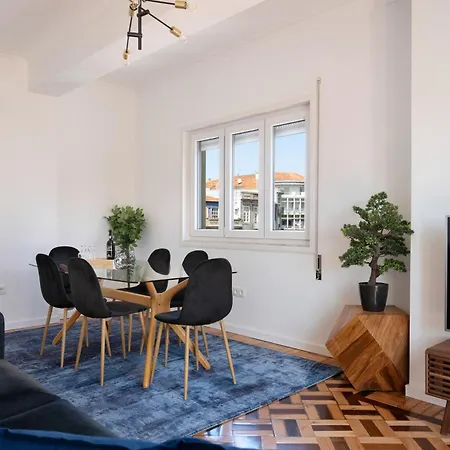 Poveiros Terrace - 3br Downtown With Ac Апартаменты Порту